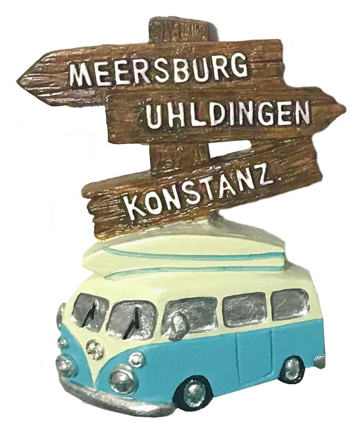 DZ-0/5272/94 POLYMAGNET BUS/ WEGWEISER BRAUN, MEERSBURG, UHLDINGEN, KONSTANZ