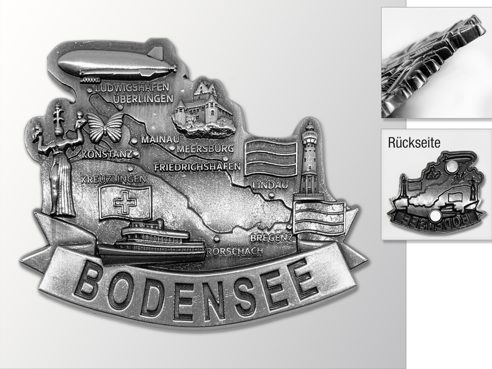 NT-1599 MAGNET BODENSEE METALL