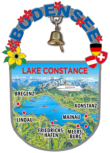 HU-MG3055 Bodensee Charms mit Glocke