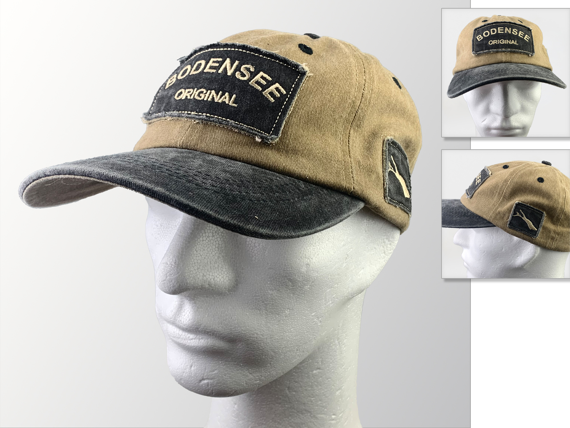 NT-HR-XKG10-50LB CAP BODENSEE BRAUN SCHWARZ