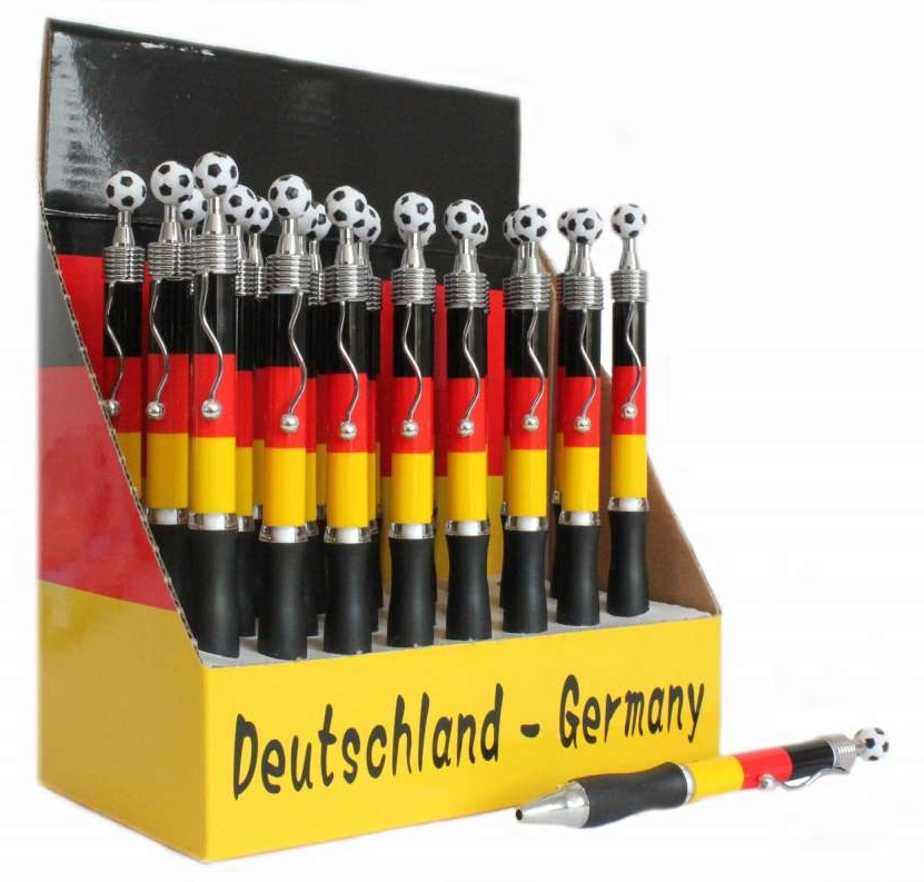 Deutschland Kugelschreiber mit Fußballmotiv